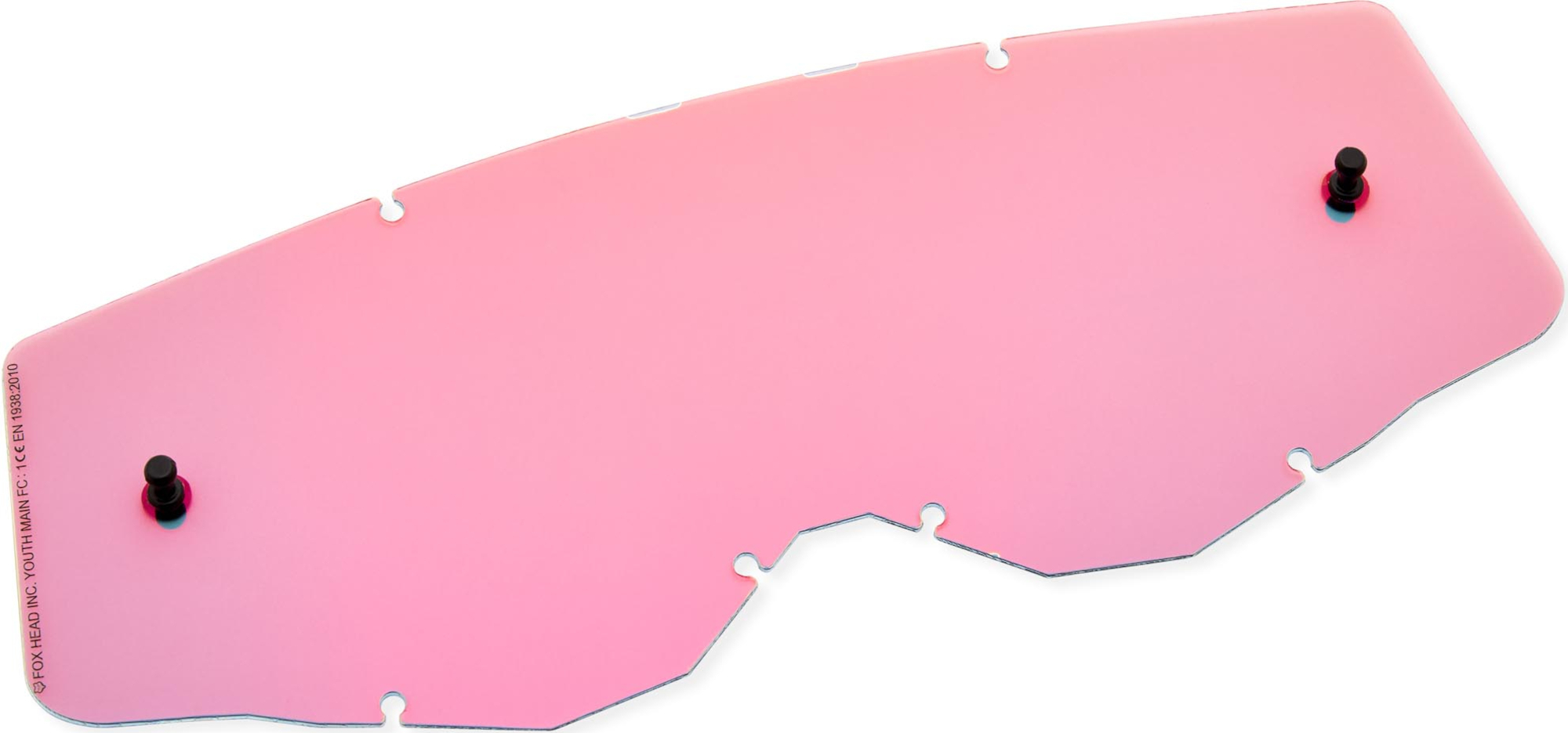 FOX Main Lexan Mirror Youth Replacement Lens red Figure 1