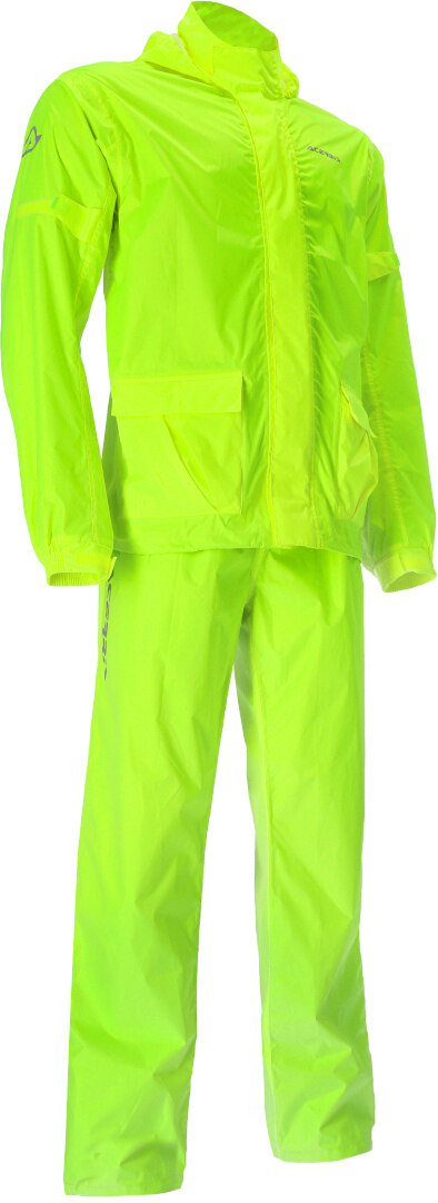 Acerbis X-Thunder Terno de chuva de 2 peças amarelo XL Figura 1