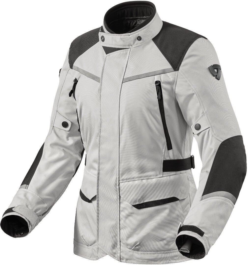 Revit Voltiac 3 H2O Ladies Motorcycle Textile Jacket silver/black 40 Figure 1