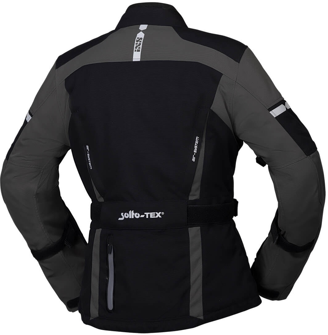 IXS Tour Pacora-ST Damer motorcykel textil jacka Svart/grå M Figur 2