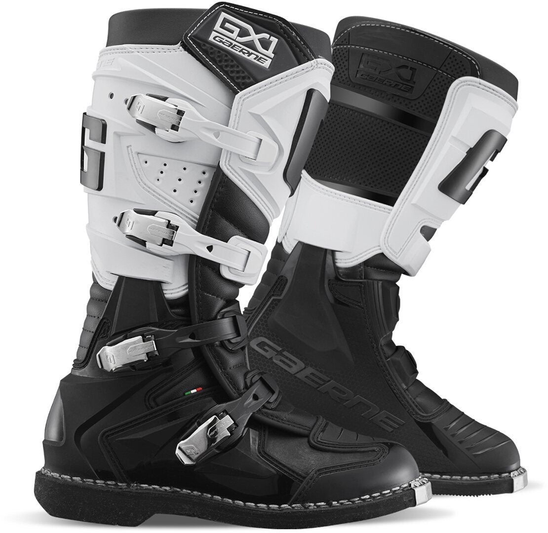 Gaerne GX-1 Goodyear Motokrosové boty bílá/černá 48 Obrázek 1