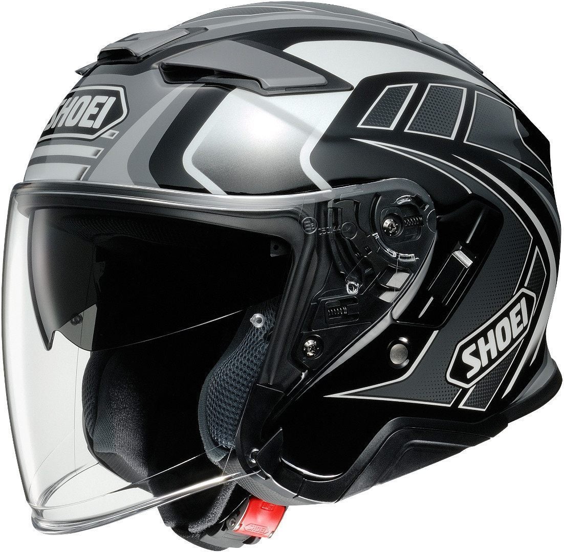 Shoei J-Cruise 2 Aglero Capacete do jato Cinza/Preto L (59/60) Figura 1