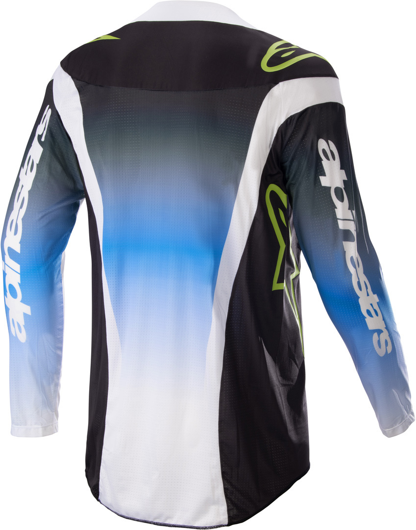 Alpinestars Techstar Push Motocross Jersey blau M Abbildung 4