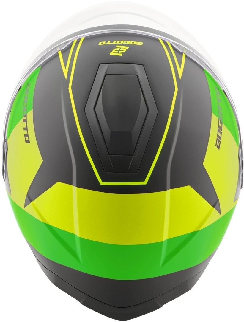 Bogotto V586 Detri BT Casca cu reacție Bluetooth Negru/Verde XL Figura 5