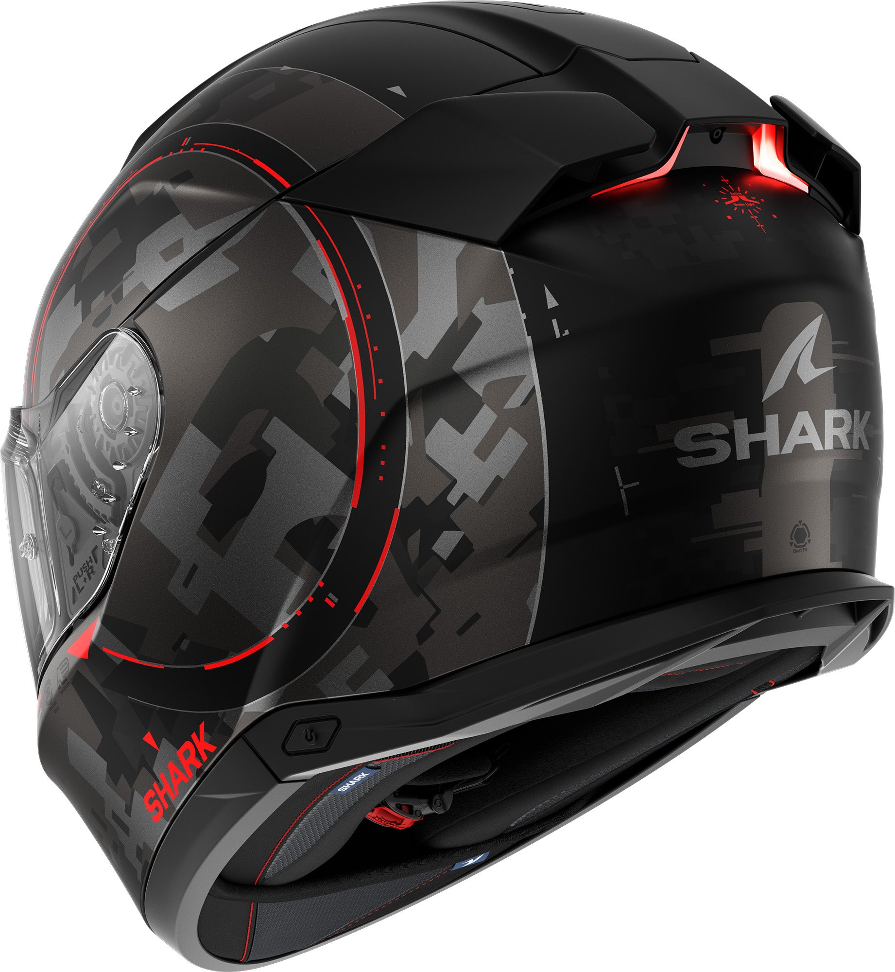 Shark Skwal i3 Gang Casque anthracite mat/noir/rouge S (55/56) Figure 2