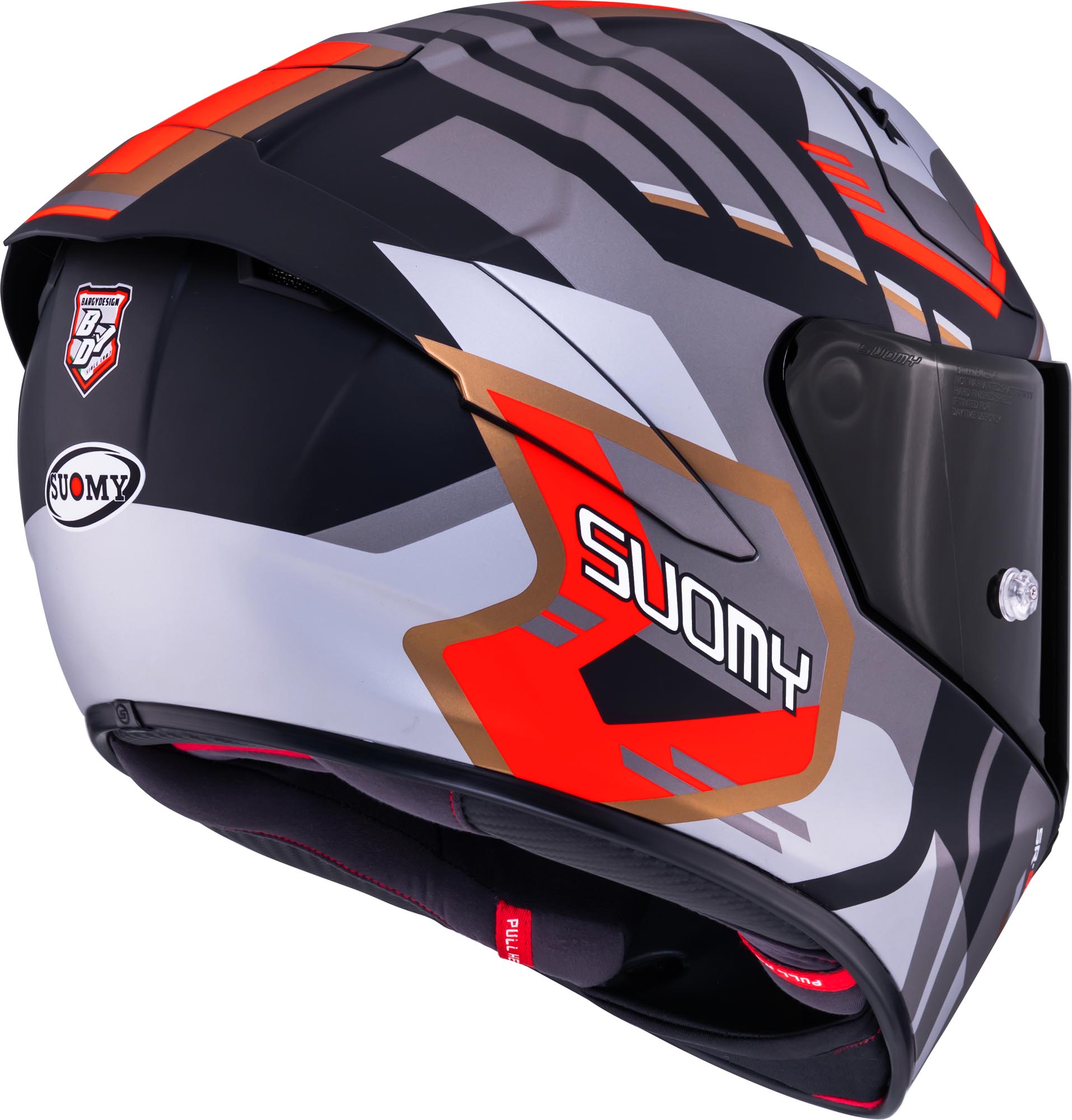 Suomy SR-GP Evo Infrared Kypärä Harmaa/punainen/musta XL (61/62) Kuva 5