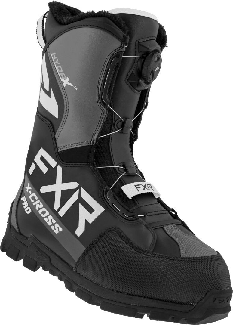 FXR X-Cross Pro BOA Snowmobile Boots black/white 40 Figure 1