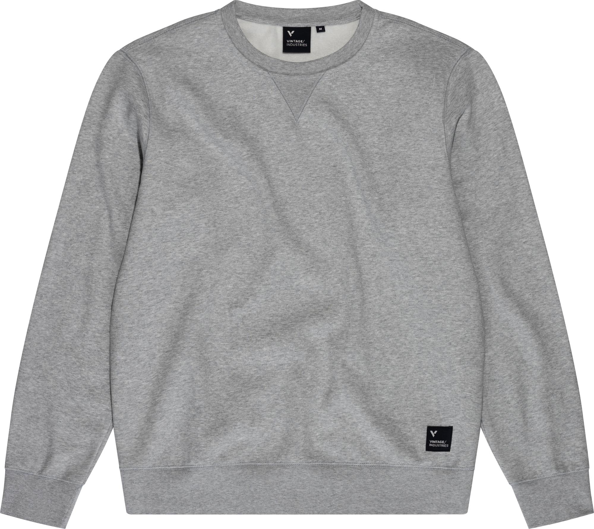 Vintage Industries Greeley Crewneck Felpa Grigio chiaro 3XL Figura 1