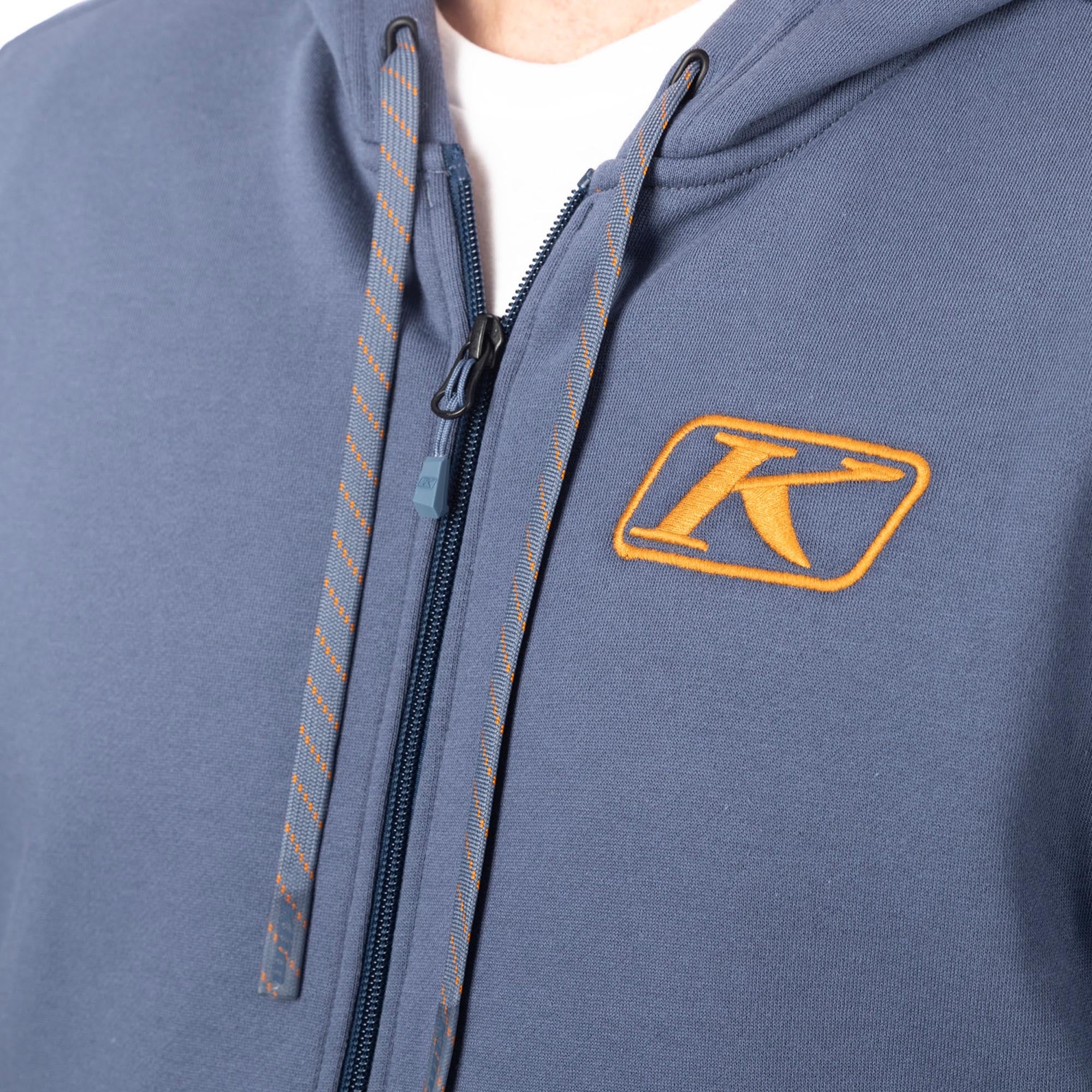 Klim Lost River Cappuccio con zip blu M Figura 5