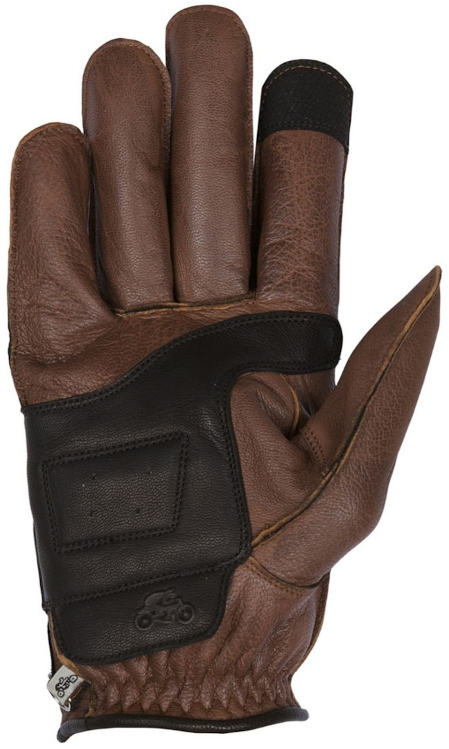 Helstons Hiro Sommer Motorradhandschuhe hellbraun/schwarz 9 Abbildung 2