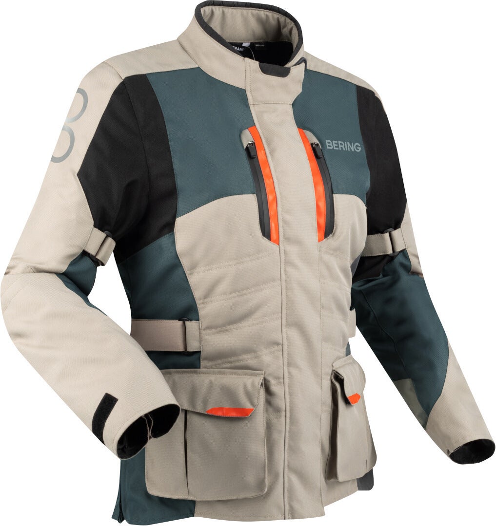 Bering Siberia waterproof Ladies Motorcycle Textile Jacket-image-728954196