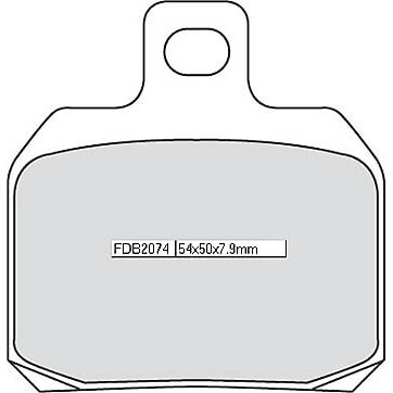FERODO Sinterbelag FDB 2074 ST Figura 1