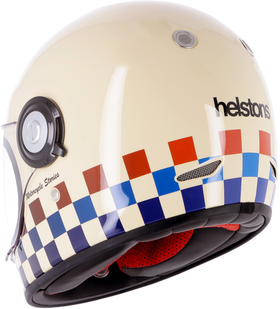 Helstons Course Full Face Carbon Casco beige M (57/58) Figura 6