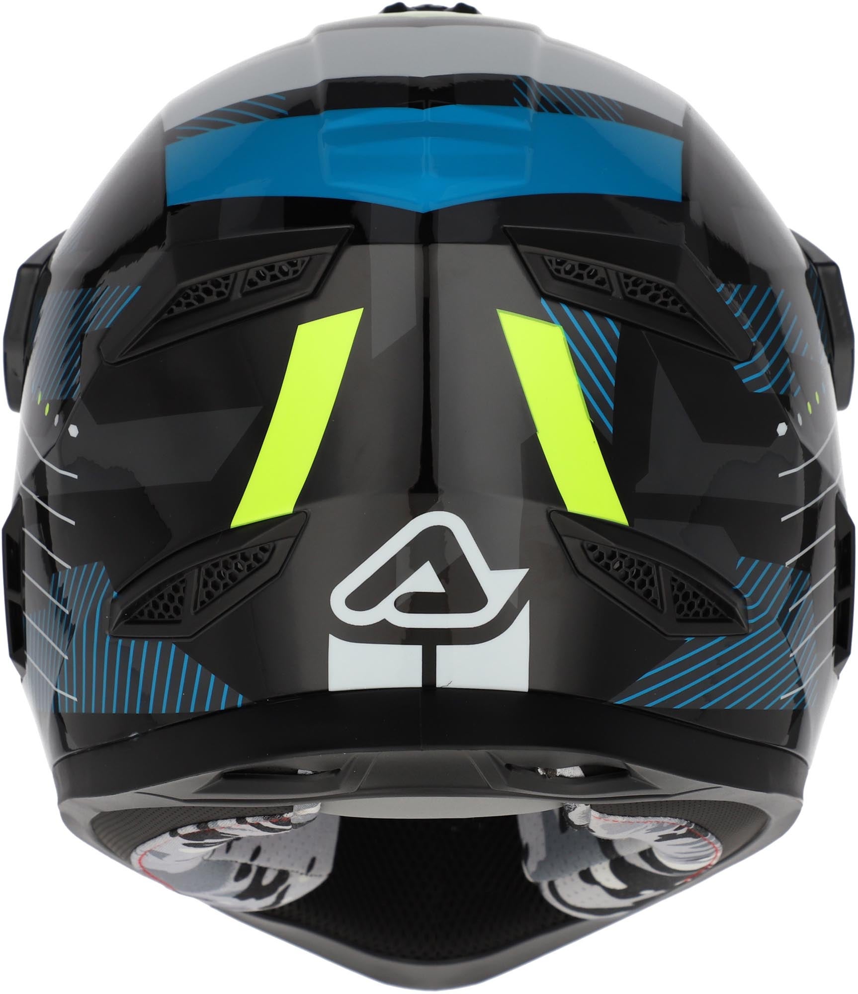 Acerbis Rider Graphic Casco Enduro Giovanile nero/blu/bianco Y/XL (55/56) Figura 6