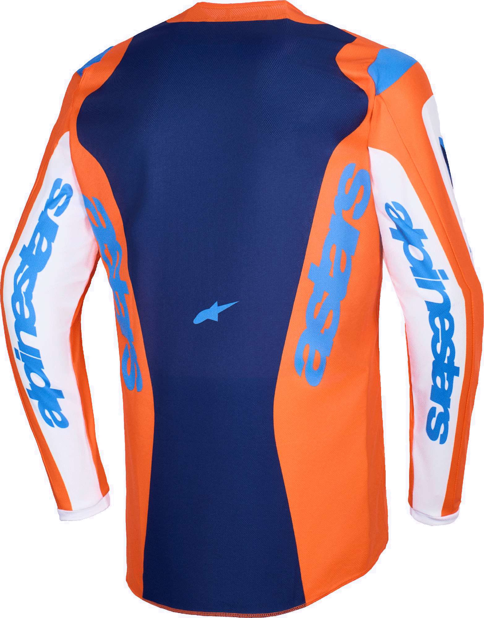 Alpinestars Fluid Grid Motocross tröja Orange/blå S Figur 2