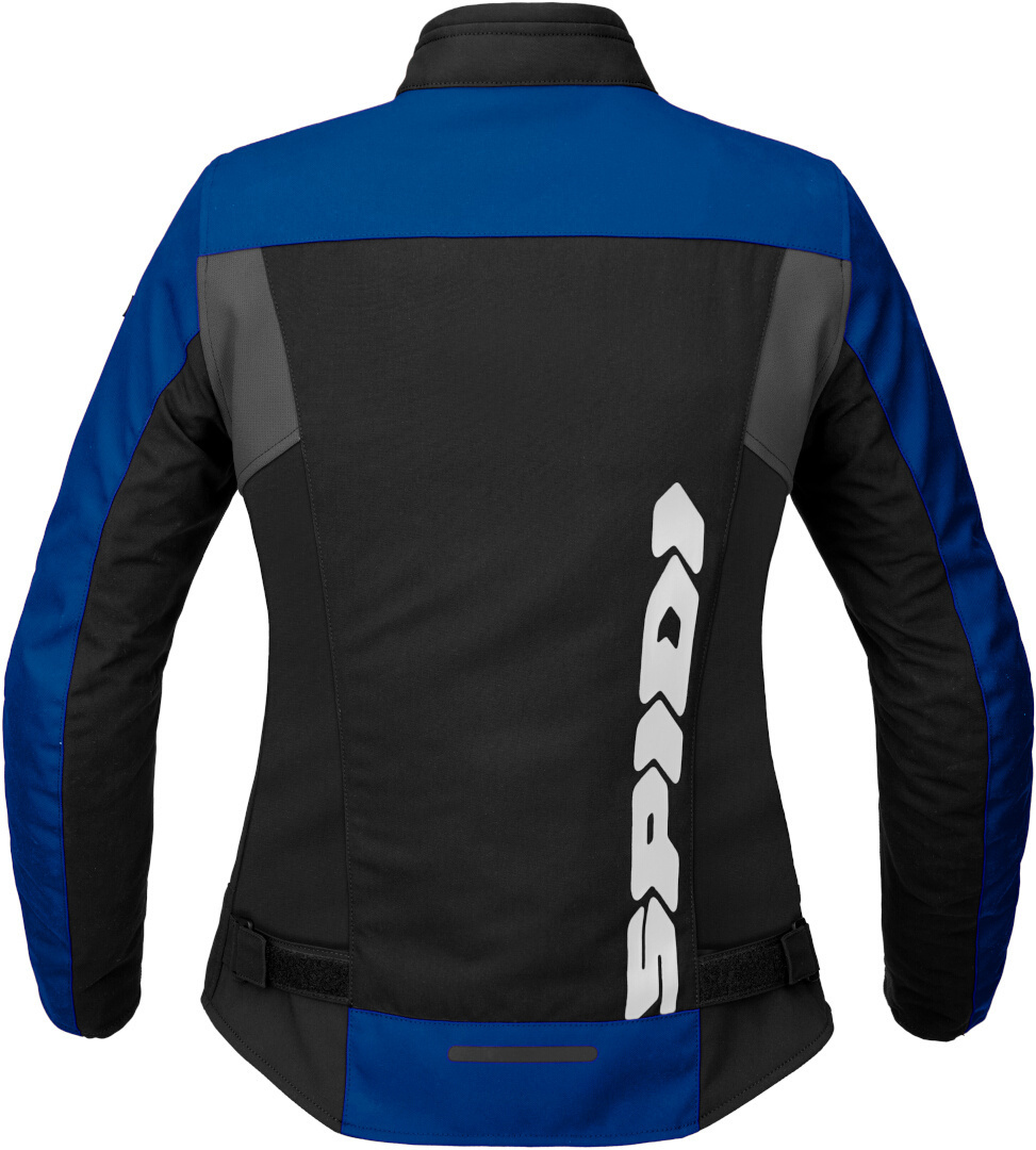 Spidi Corsa H2Out imperméable dames moto textile veste noir/bleu M Figure 2