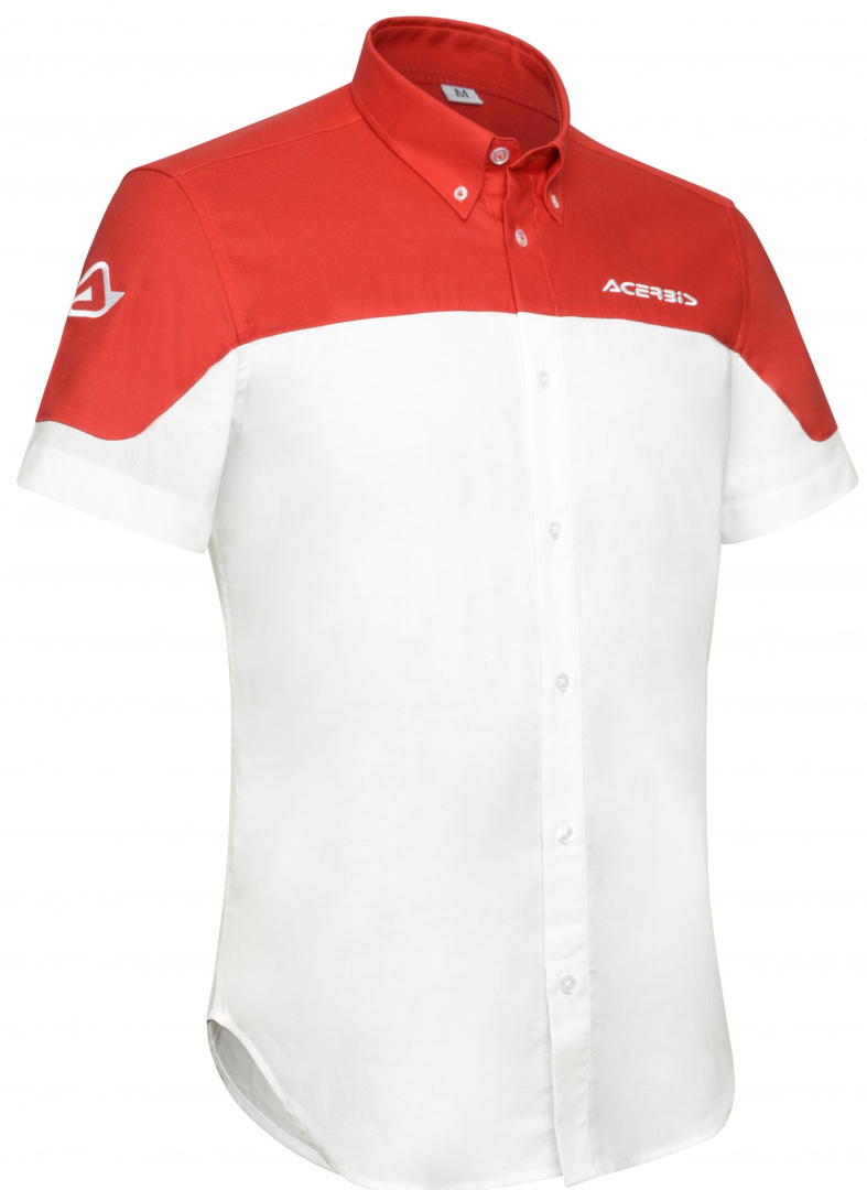 Acerbis Team Shirt white/red M Figure 3