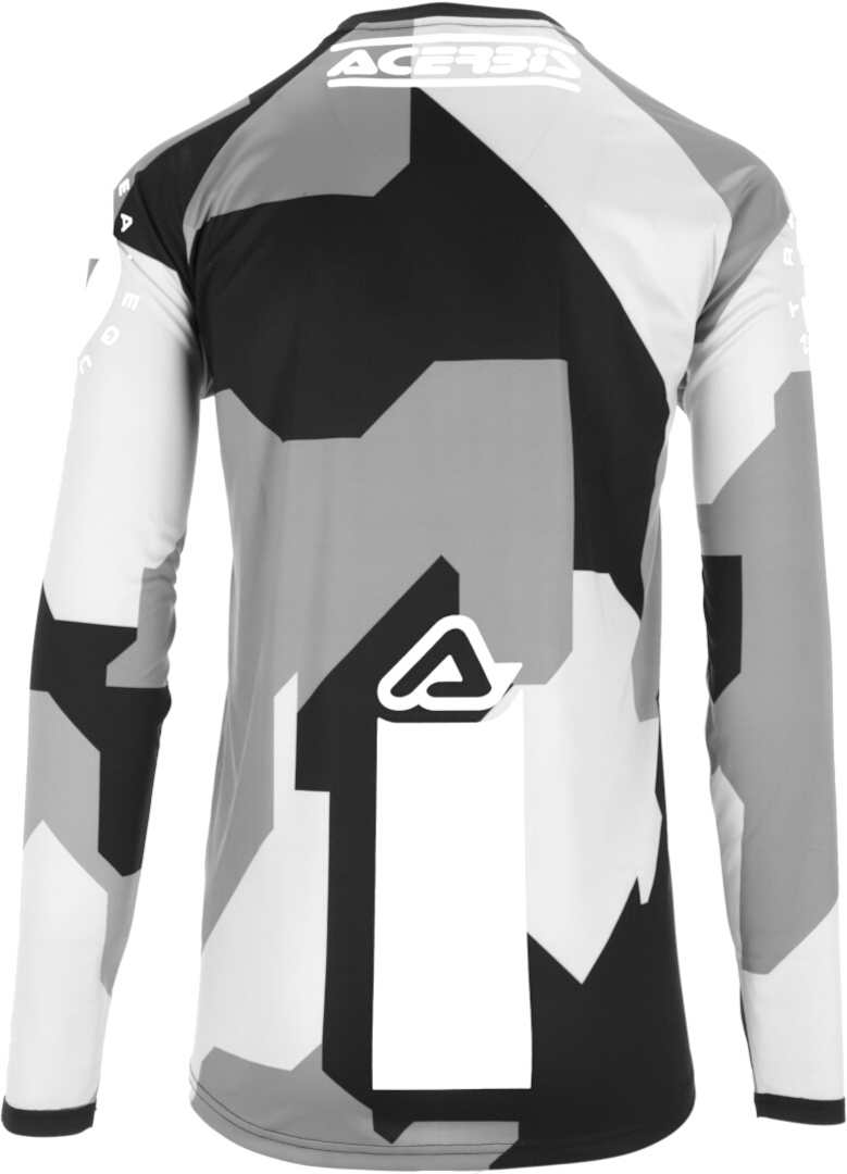 Acerbis MX Linear Sumbawa Motocross trøje sort/grå 3XL Figur 3
