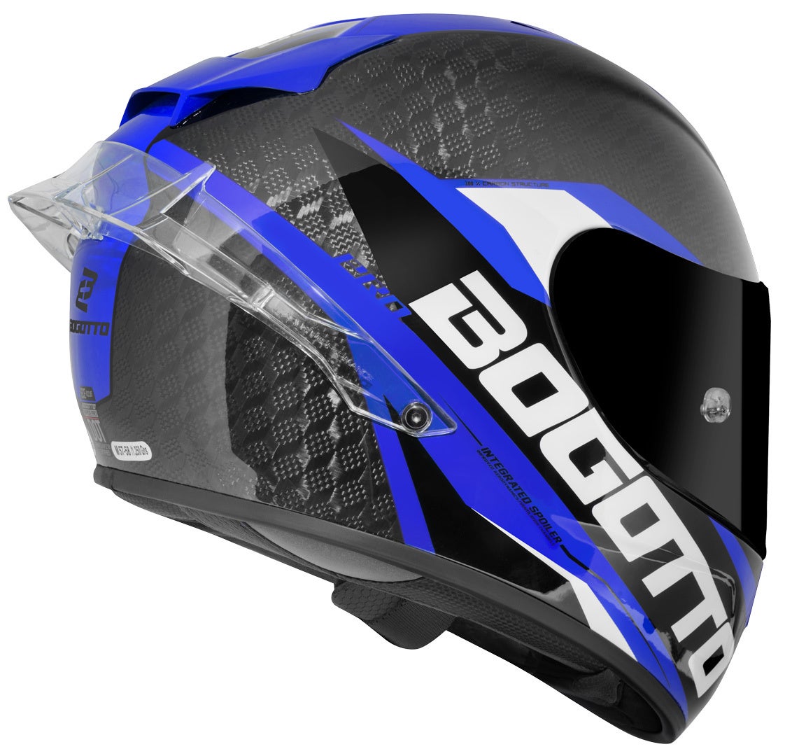Bogotto FF104 SPN Helm blau/schwarz M Abbildung 2
