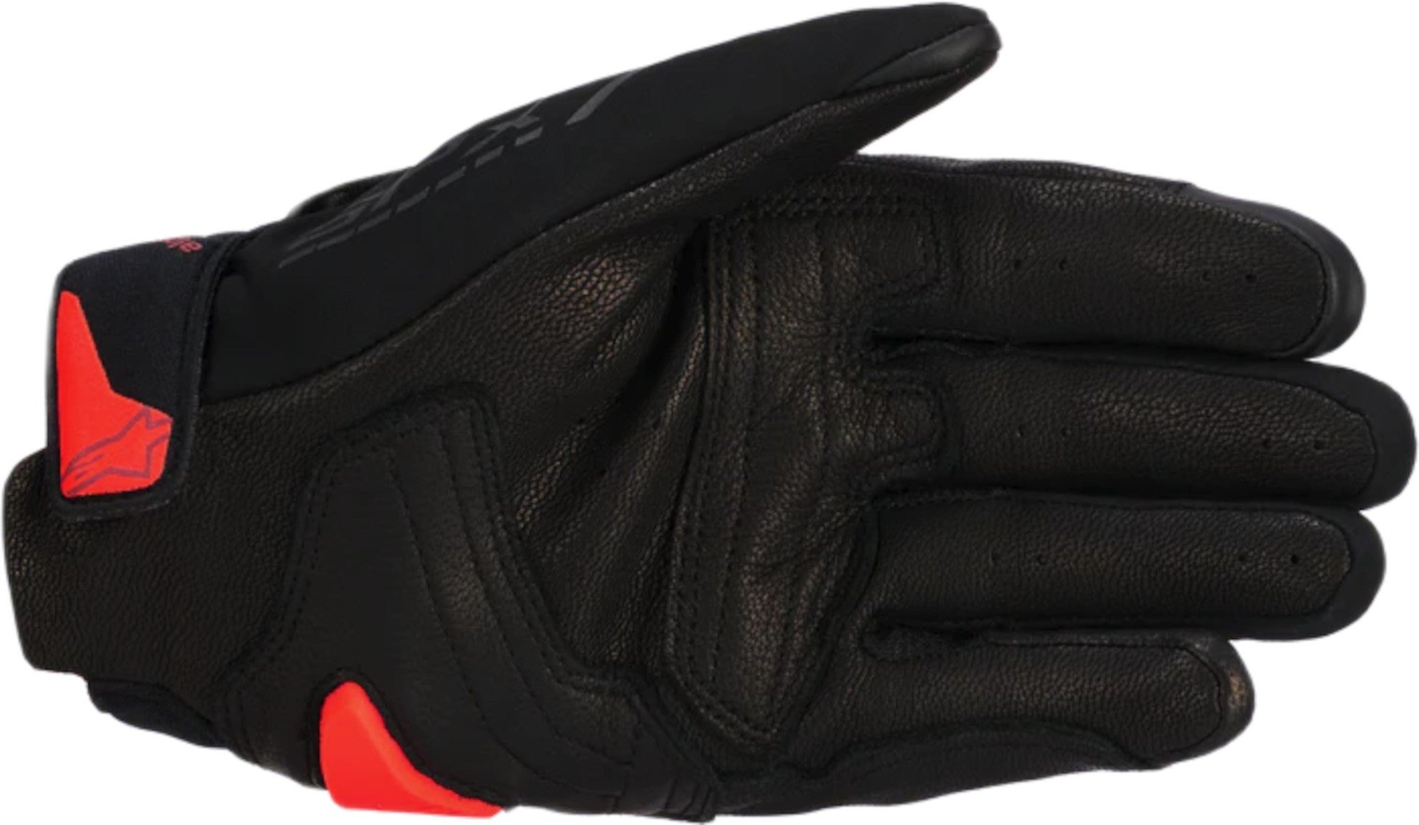 Alpinestars Sp X 7 perforerede motorcykelhandsker sort/neonrød M Figur 2