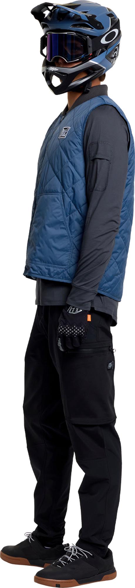 Troy Lee Designs Ruckus Ride Mono Slate Жилет для велосипеда S Рисунок 11