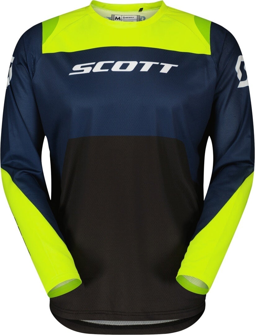 Scott Evo Race Midnight Purple Camisa de motocross L Figura 1