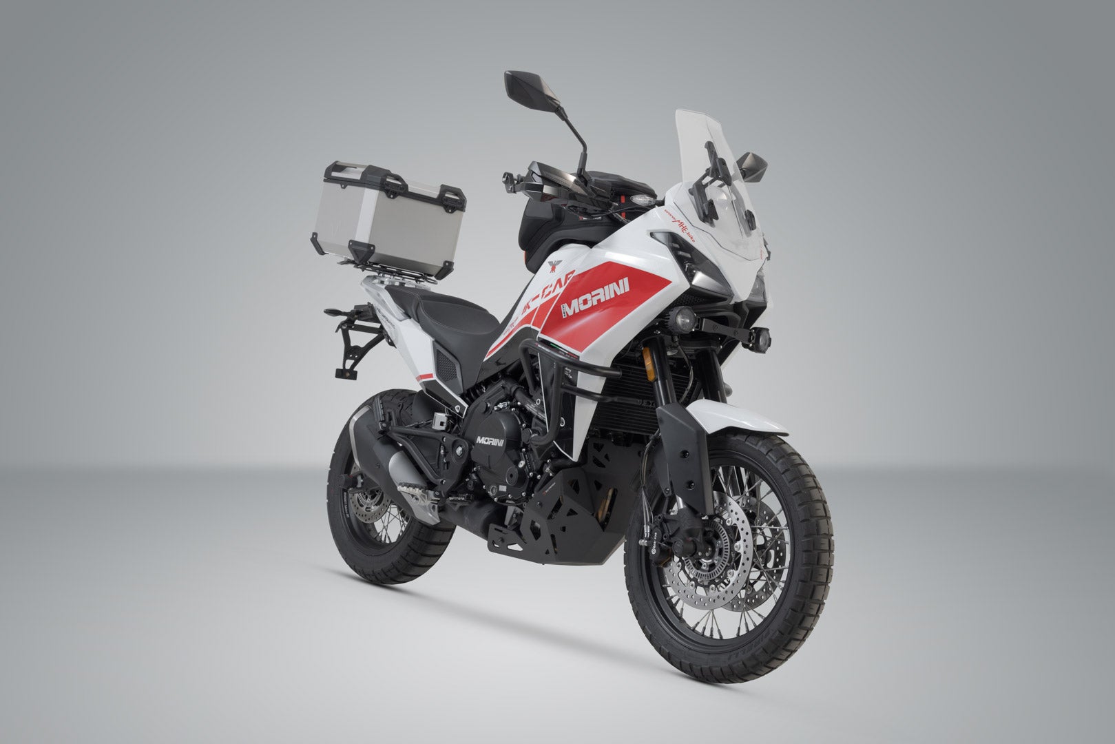 SW-Motech TRAX ADV top case system - Sølv. Moto Morini X-Kap 650 (21-). Figur 2