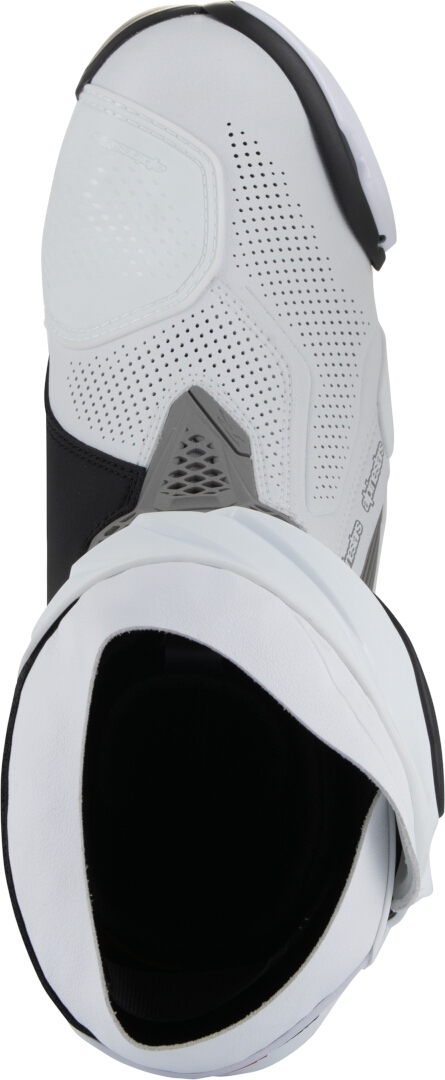 Alpinestars Supertech R Vented Motorcycle Boots white/grey 42 Figure 2
