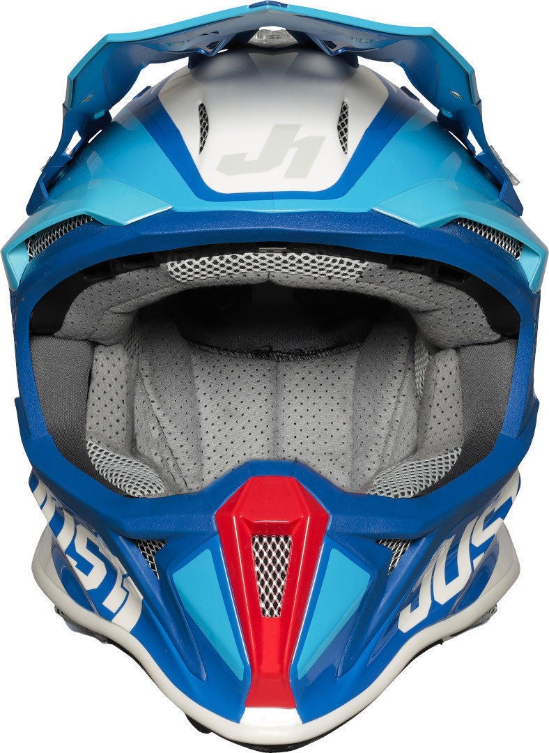 Just1 J18 Pulsar Motocross Helmet blue/red/white M (57/58) Figure 5