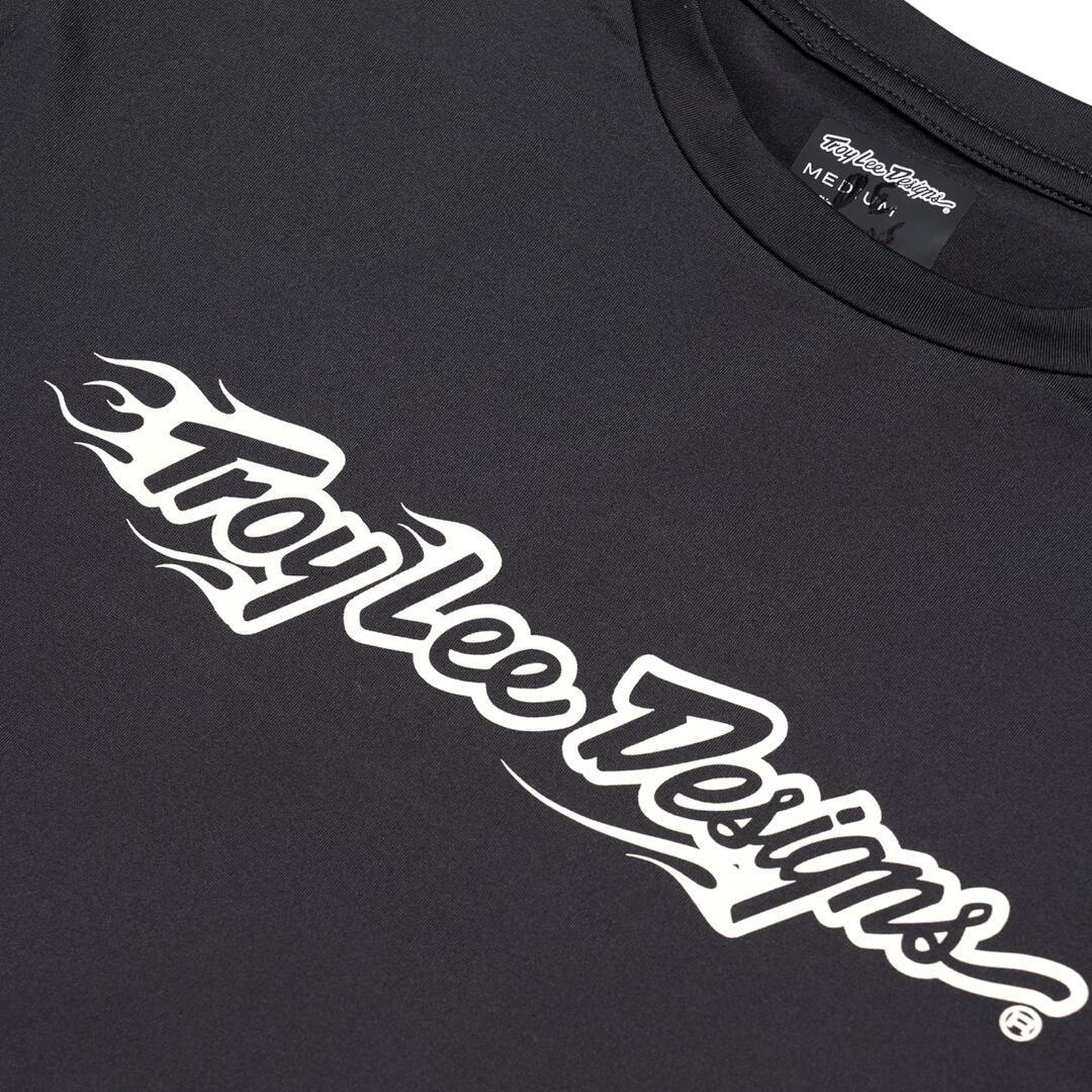 Side view of Troy Lee Designs Ruckus Burn Out Ride Long Sleeve