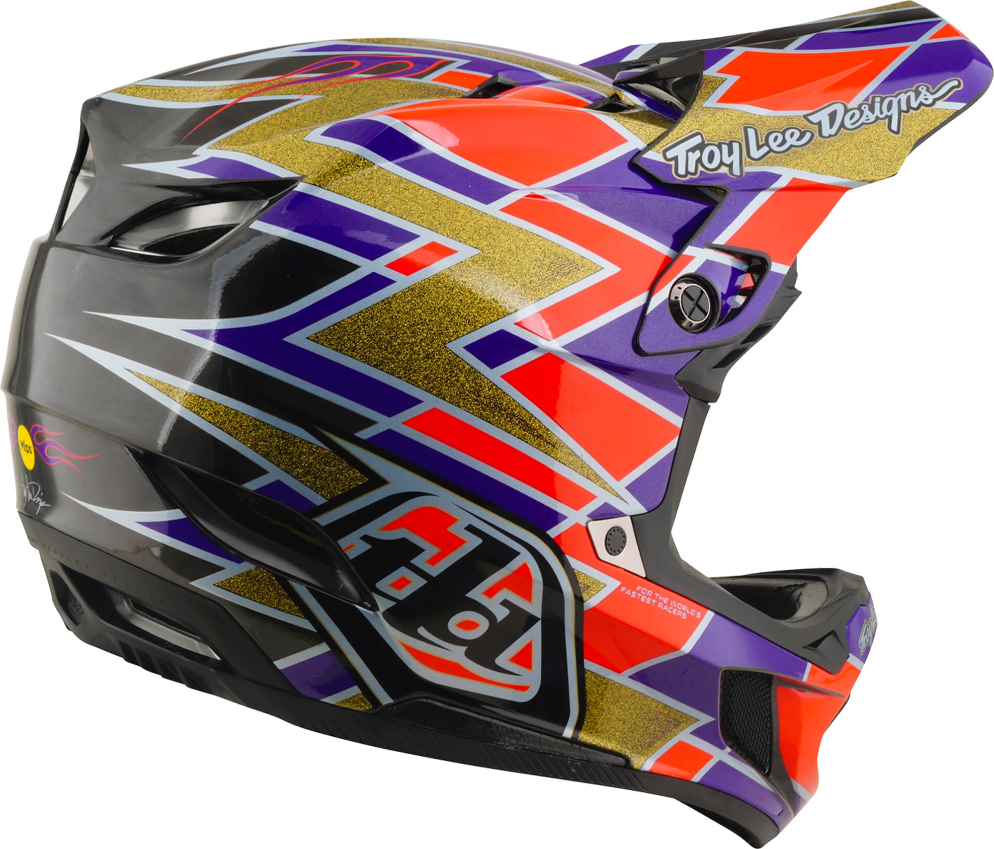 Troy Lee Designs D4 Carbon MIPS Flush Downhill Helmet S (55/56) Figure 5