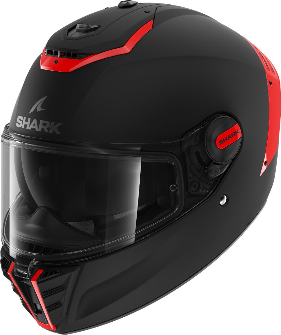 Shark Spartan RS Blank Casco nero/rosso S (55/56) Figura 1
