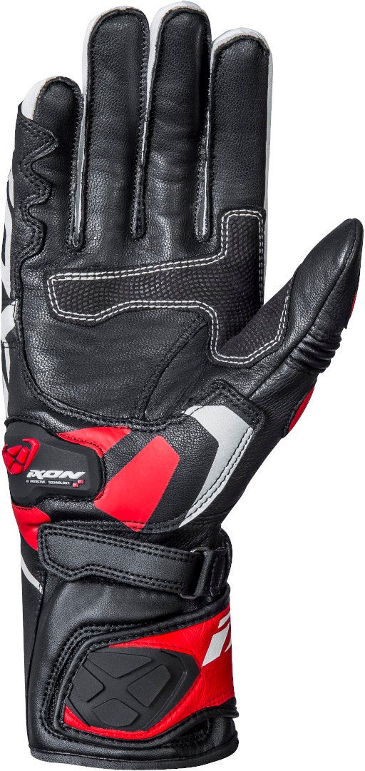 Ixon RS Circuit-R Motorcykel handsker sort/rød M Figur 2