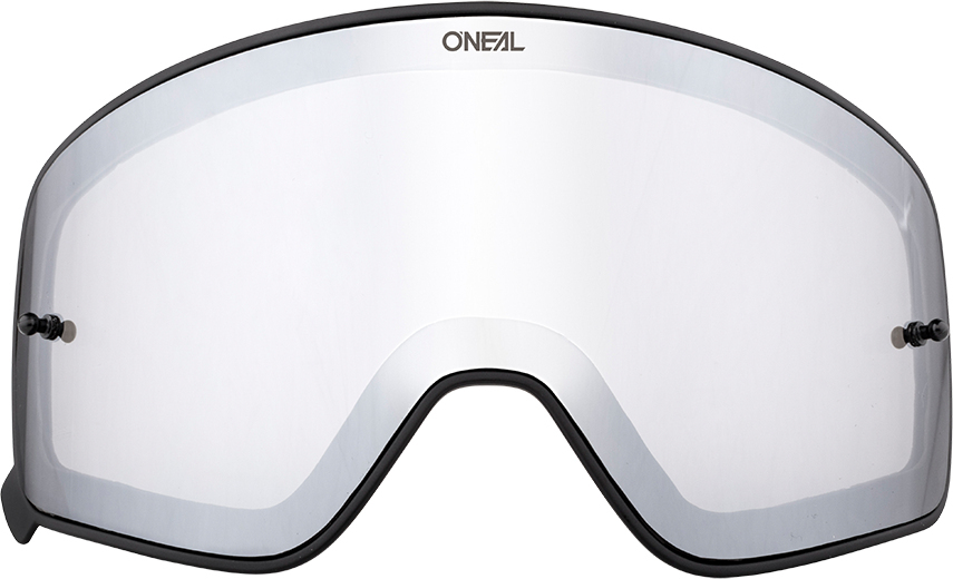 Oneal B-50 Viziera Neagră Argint Figura 1