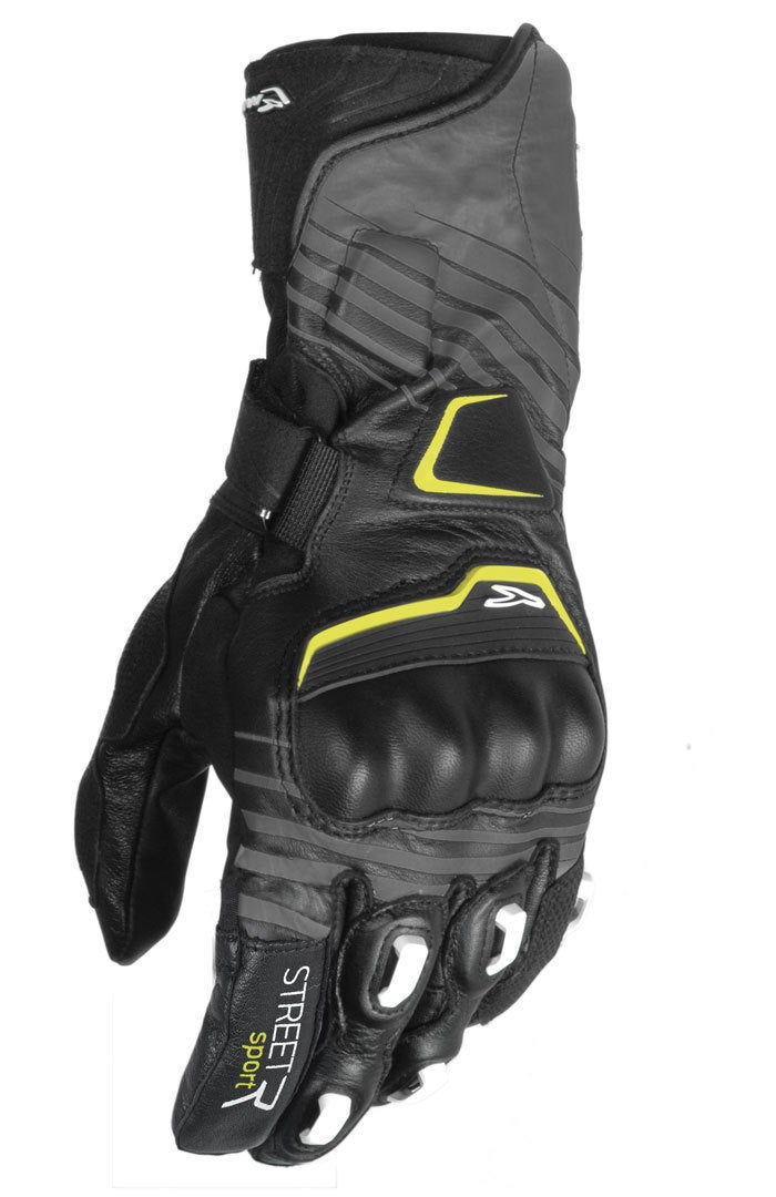Macna Street R Gants de moto noir/jaune M Figure 1