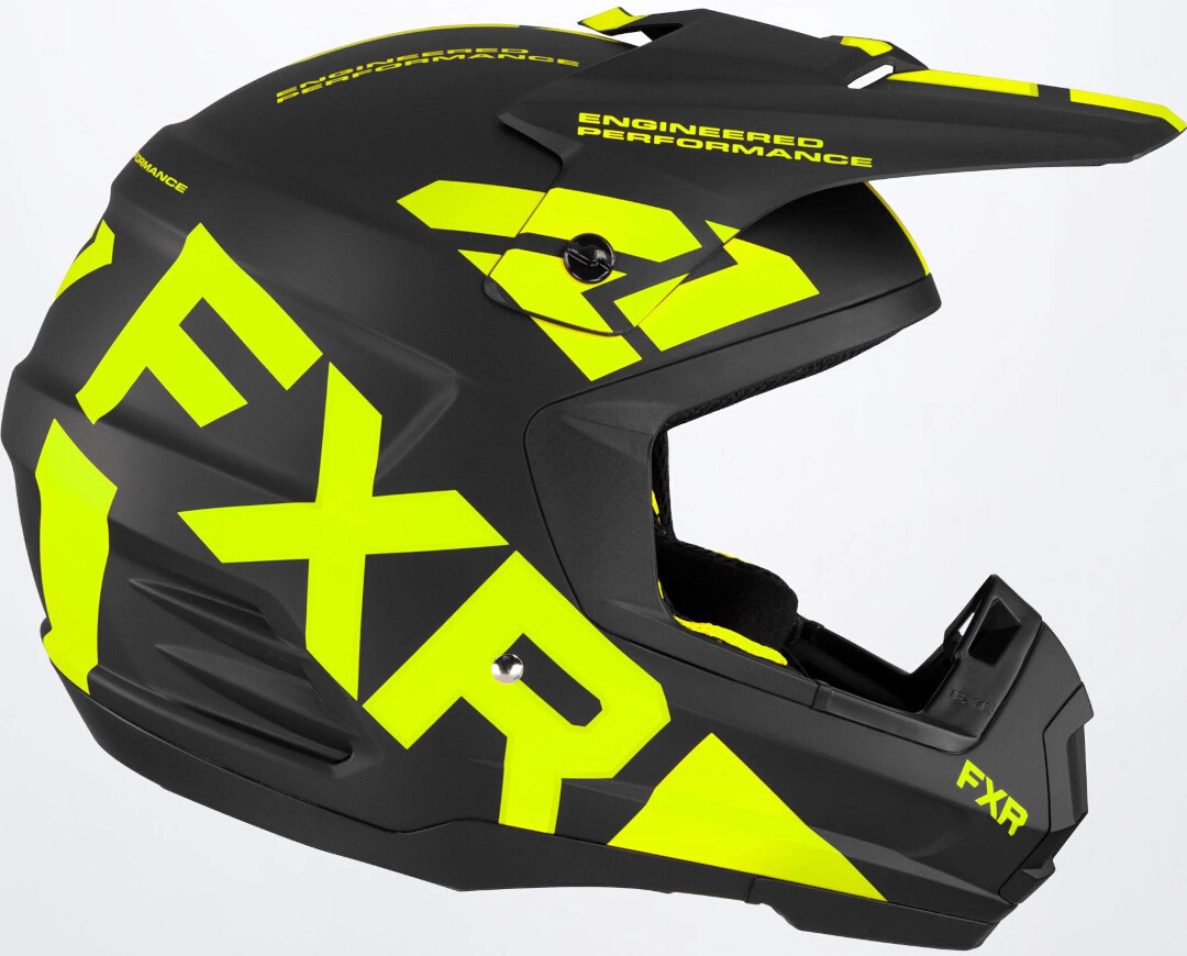 FXR Torque Team Snescooterhjelm sort/gul M (57/58) Figur 4