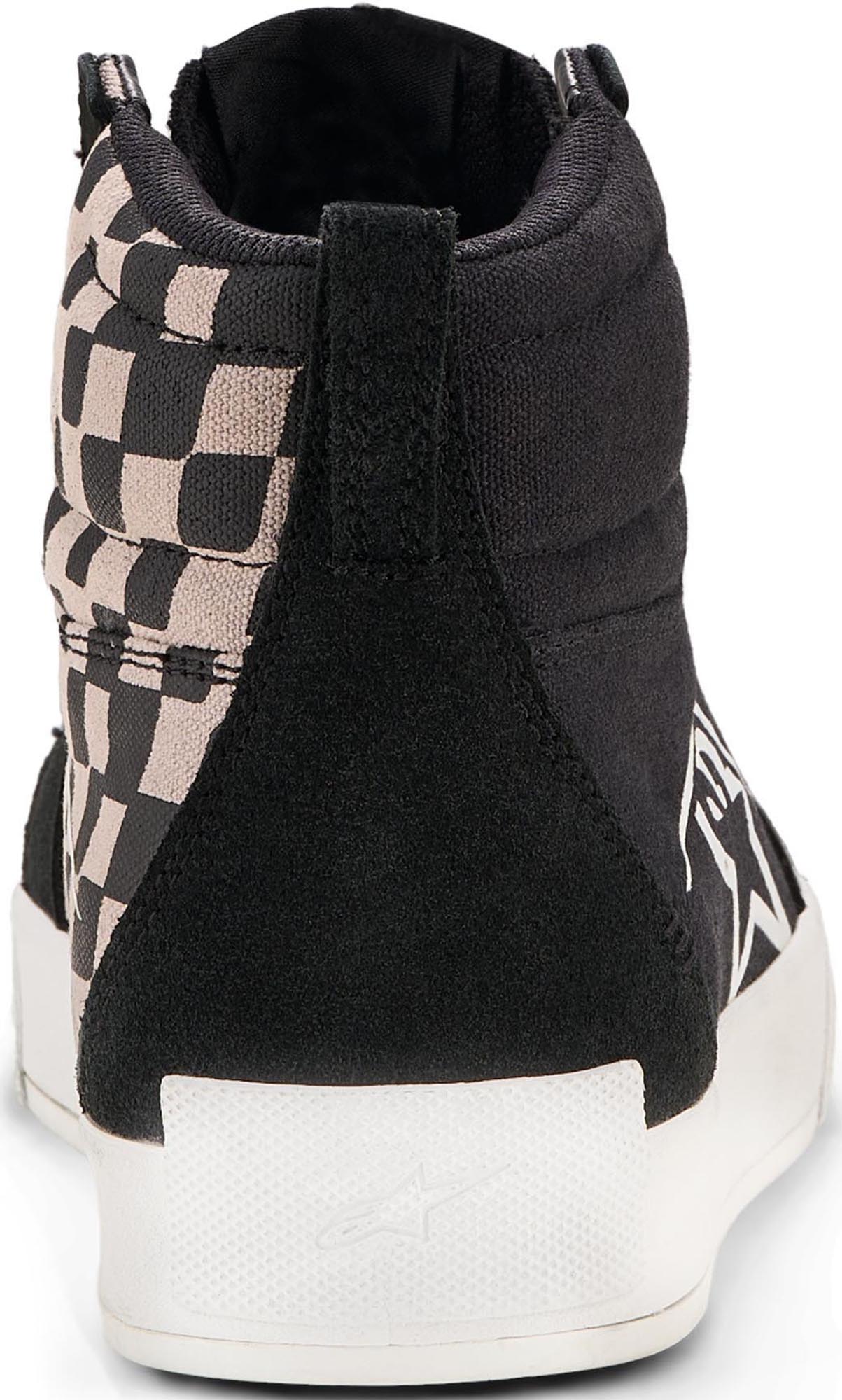 Alpinestars Ride-63 Canvas Motorcykelsko sort/hvid/sand 6,5 Figur 5