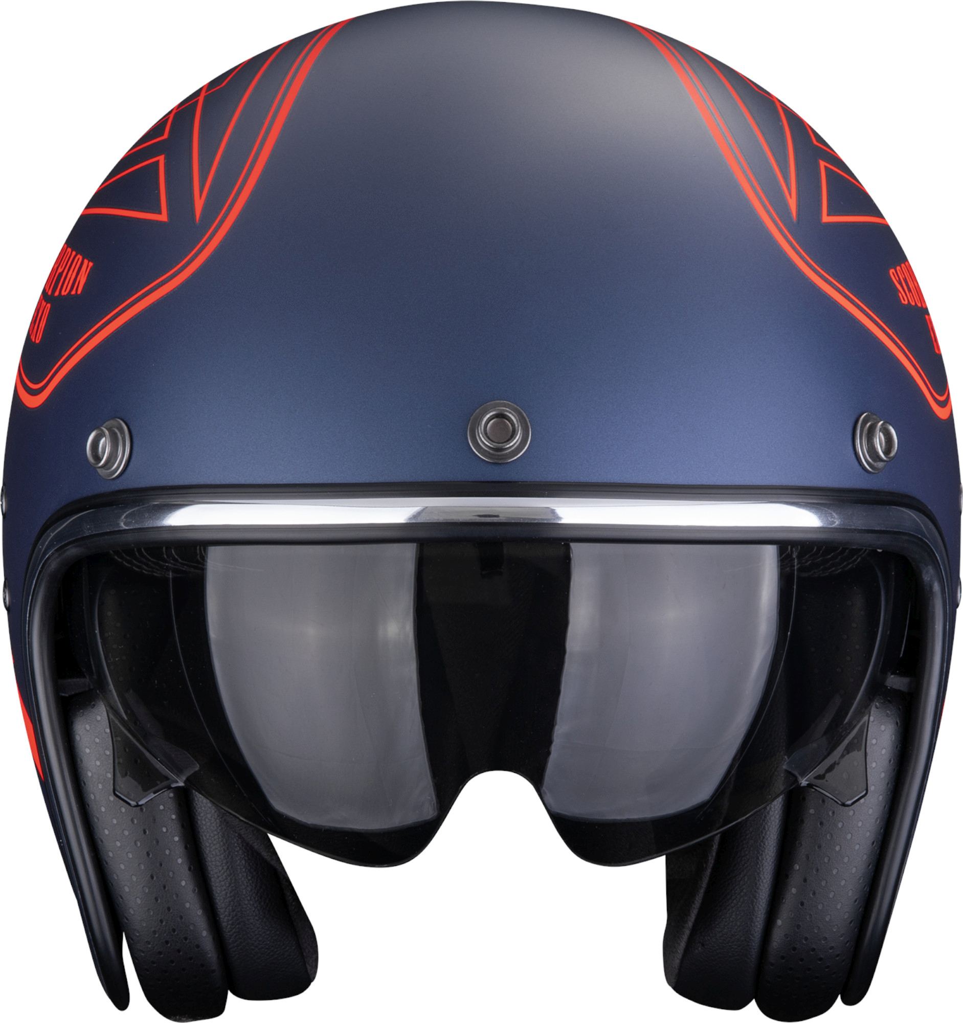 Scorpion Belfast Evo Dawg Jethelm blau/rot XXL (62/63) Abbildung 2