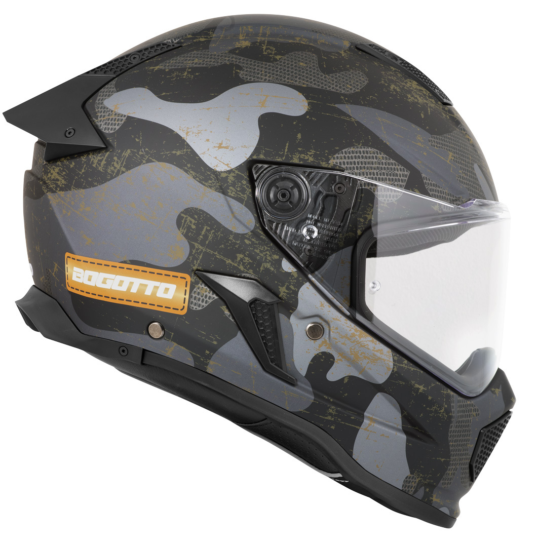 Bogotto Rapto Camo Cască Negru mat/gri M Figura 19