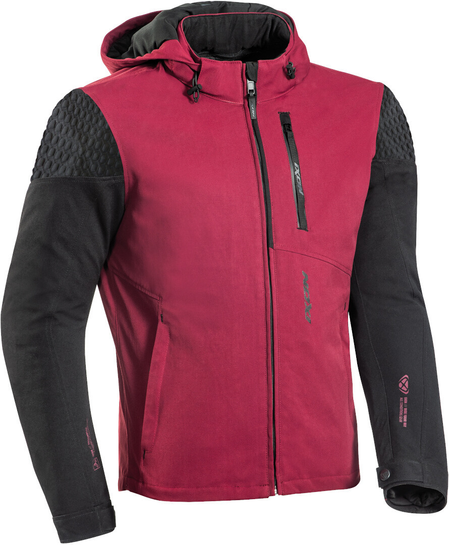 Ixon Brixton Giacca tessile motociclistica rosso/nero L Figura 2