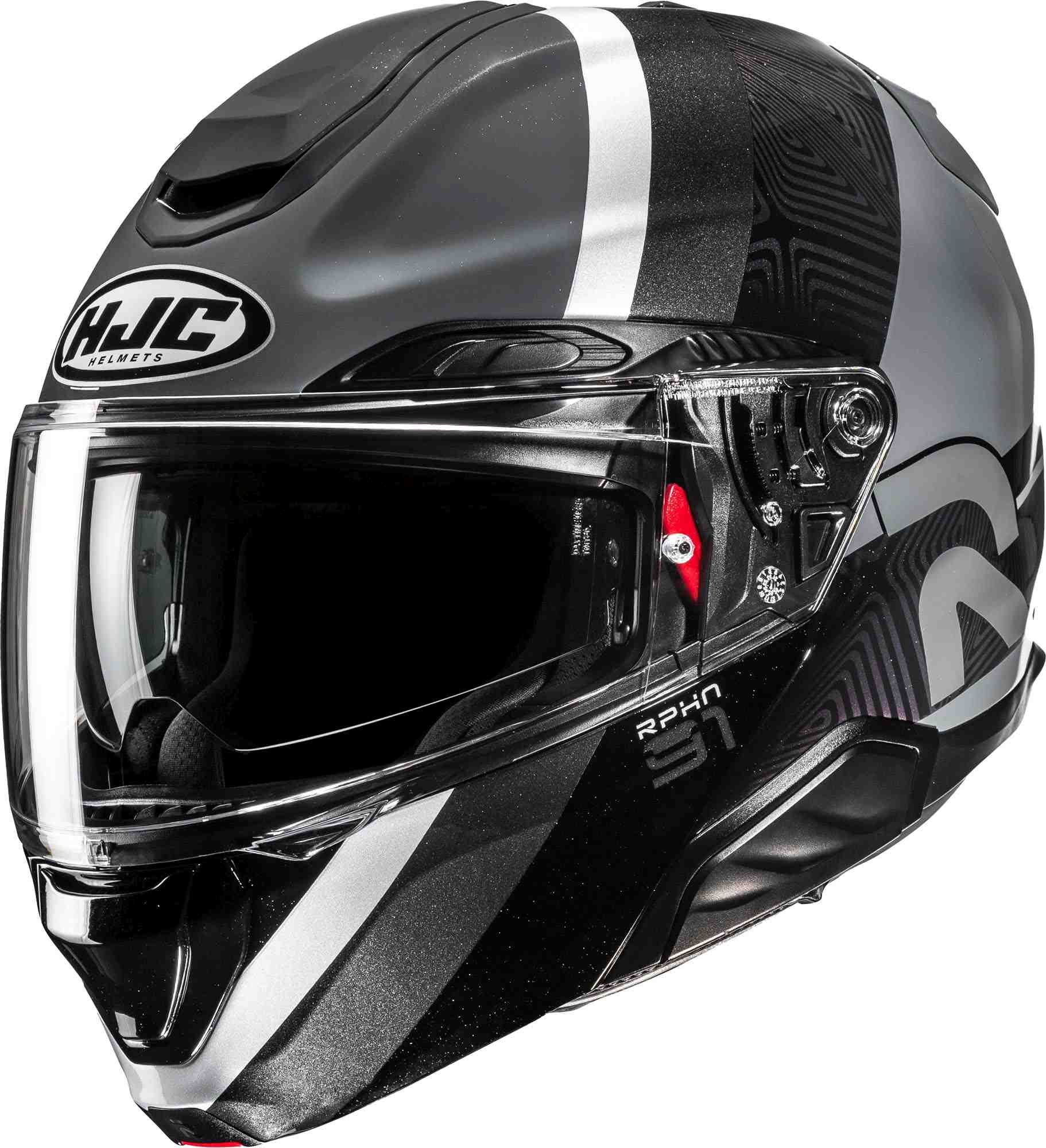 HJC RPHA 91 Fensh Helm zwart/grijs/wit S (55/56) Figuur 1