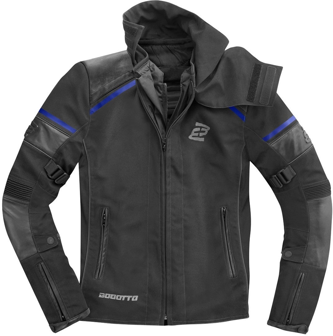 Side view of Bogotto Blizzard-X waterproof Motorcycle Textile Jacket