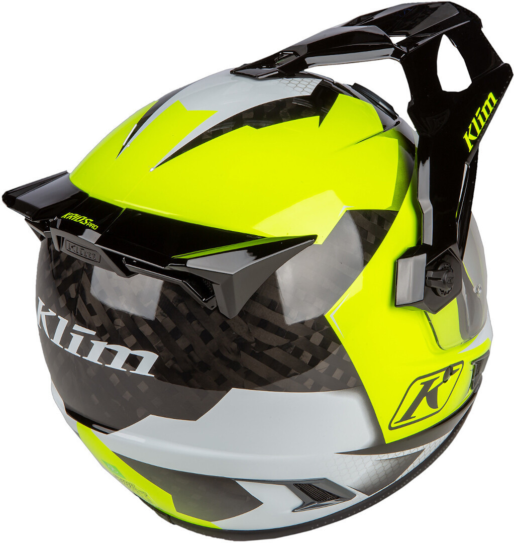 Klim Krios Pro Charger Cască de motocross negru/galben-neon XXL (63/64) Figura 8