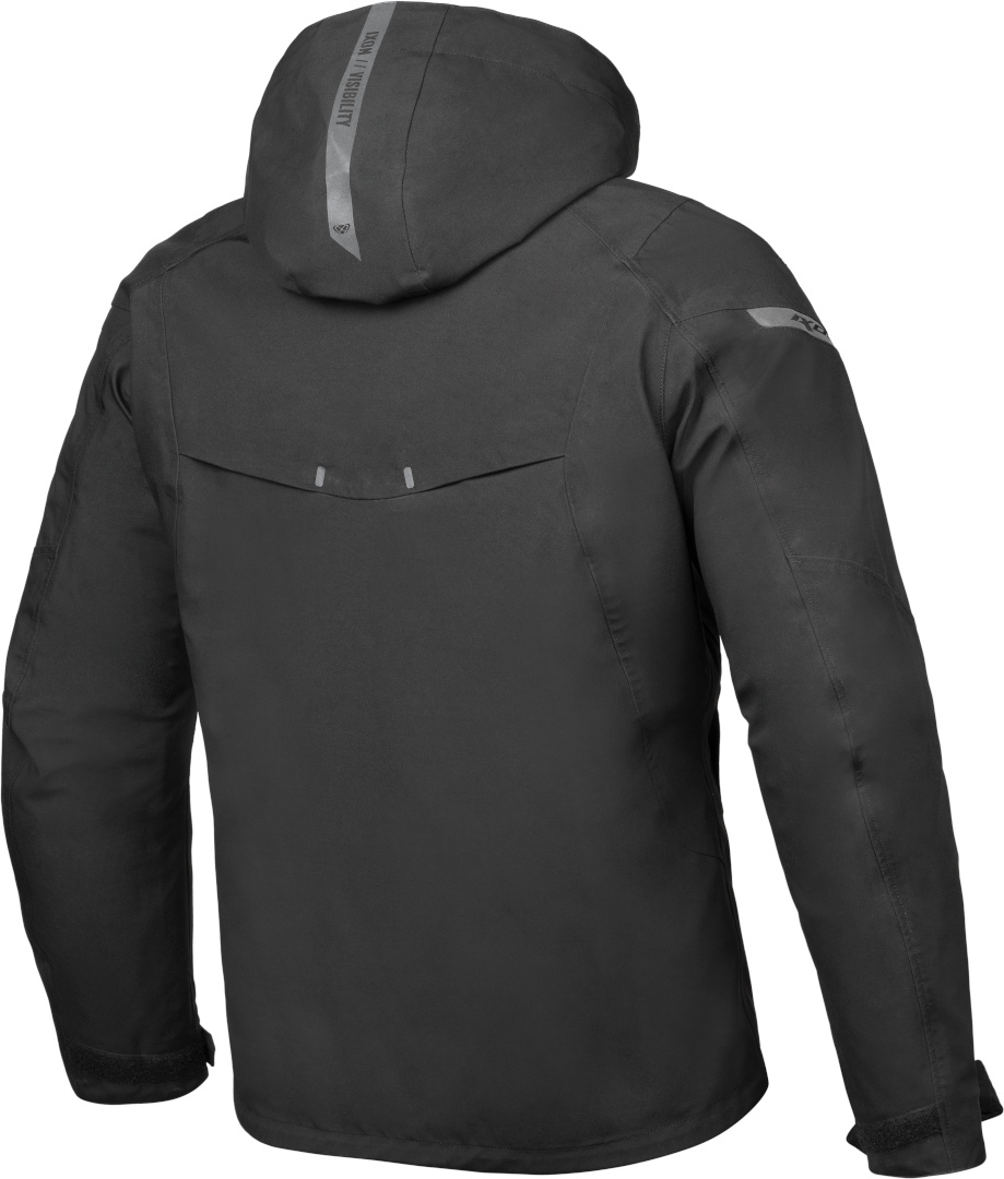 Ixon Burning waterproof Motorcycle Textile Jacket black 6XL Figure 2