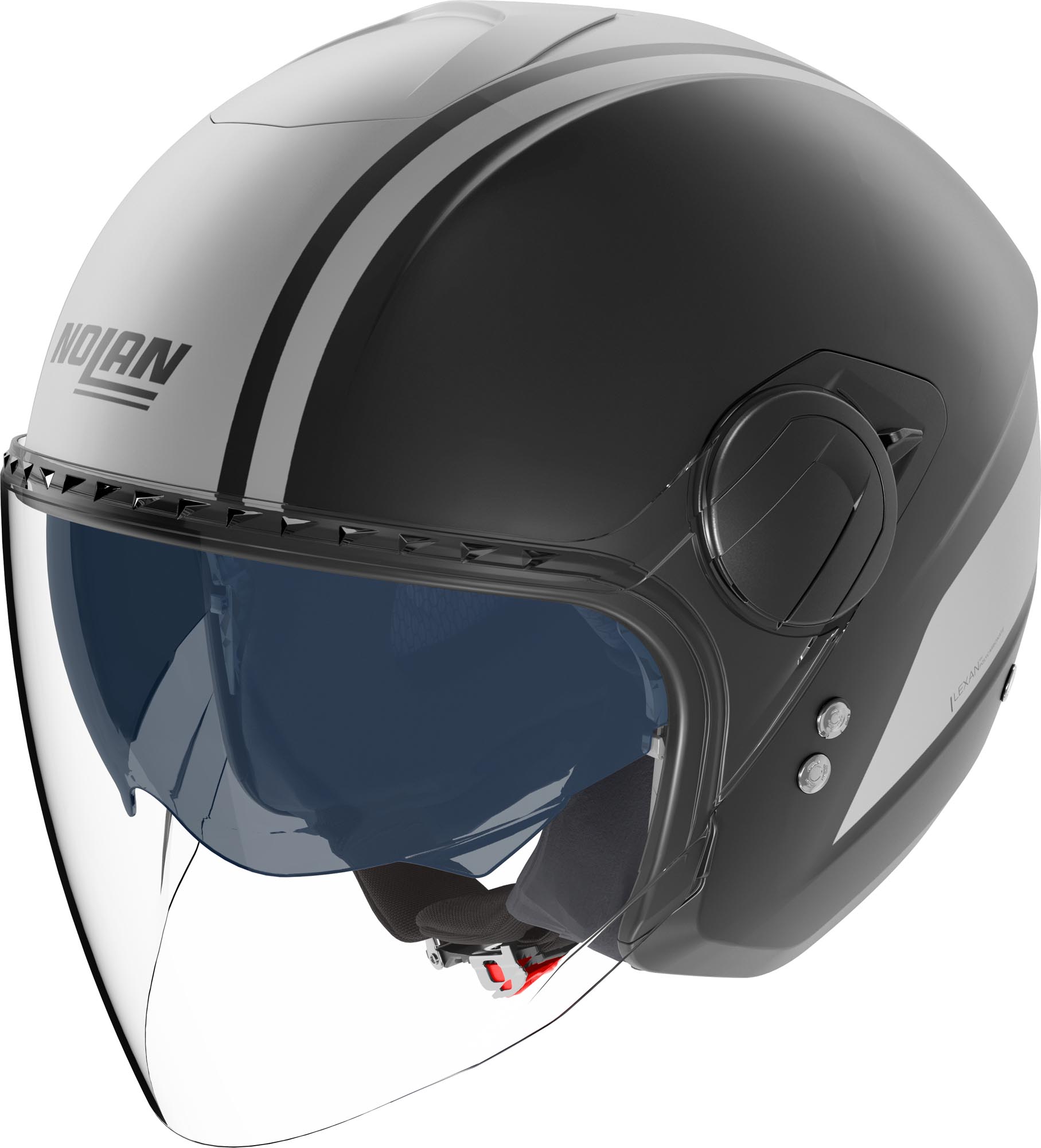 nolan helmet breath guard N100-6 Assoluto 348 Black/Blue/Red/Light Blue (DD-Ring, PSB Appr Regina Specialties Made of lexan with two outer shell sizes Nolan N100-6 Classic N-Com Glossy