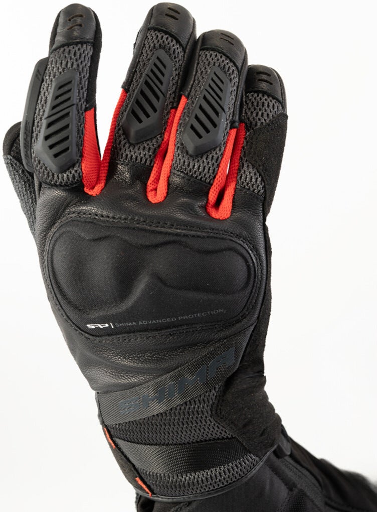 SHIMA Hero Motorrad Handschuhe schwarz/rot 3XL Abbildung 5