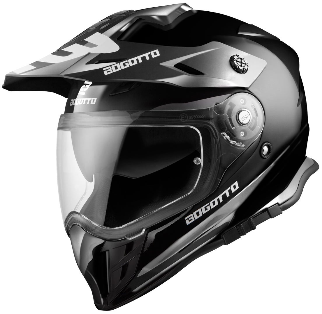 Bogotto V331 Enduro casco nero XL Figura 1