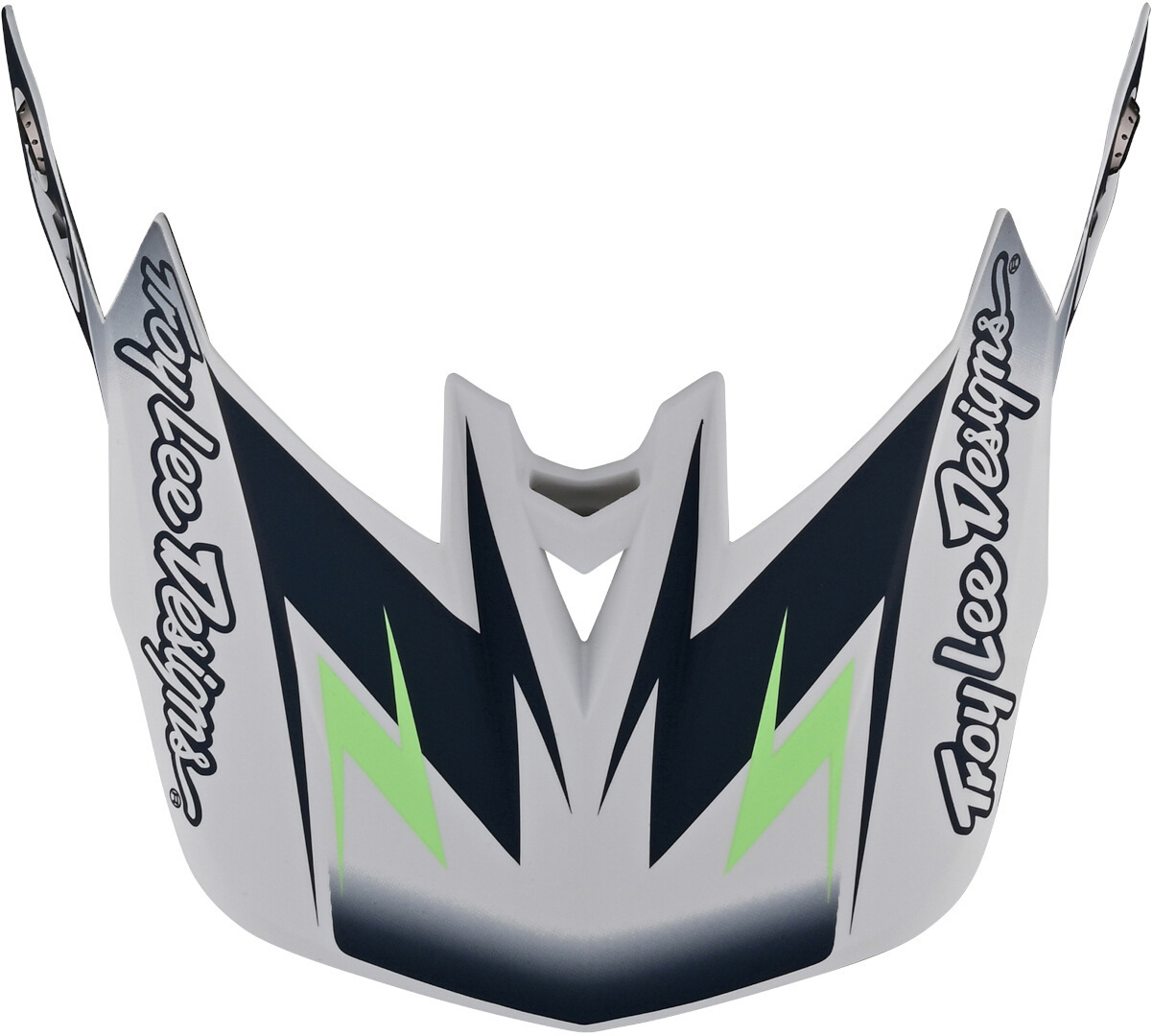 Troy Lee Designs D4 Volt Vârful Casca alb Figura 1