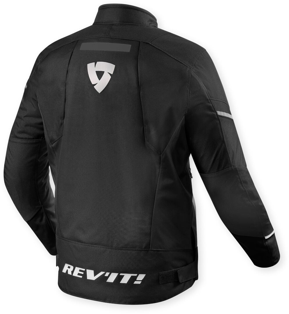 Revit Undulate H2O waterproof Motorcycle Textile Jacket black/white L Figure 2