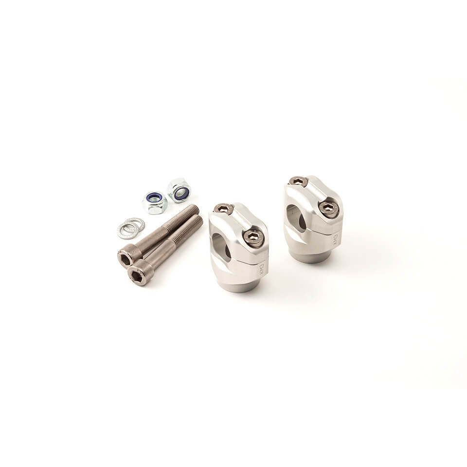 LSL Universal Klemmbock Kit Ø 28,6 mm Sølv L = 29 mm Figur 1